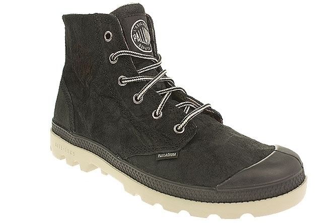 Lässiger Boot PALLADIUM PAMPA HI LITE LEA aus Wildleder mit starker