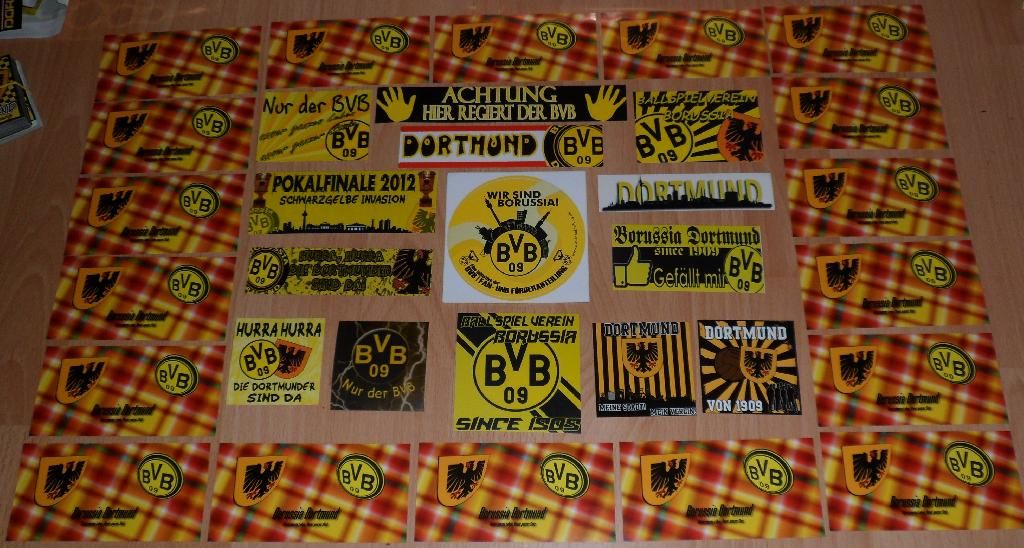 Ultras Dortmund Aufkleber Mix BVB 09 Ballspielverein