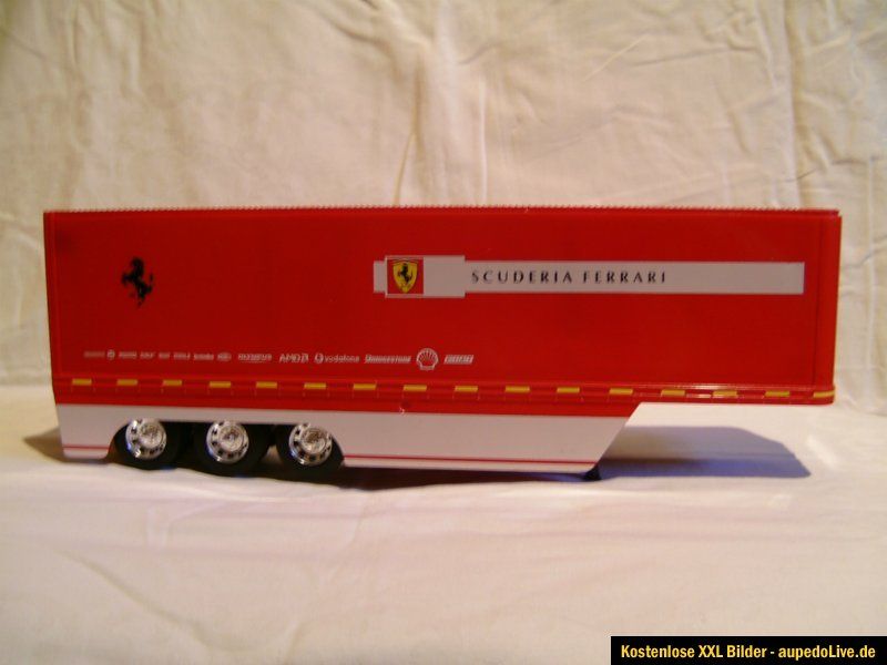 New Ray 132 Umbau Trailer Auflieger Ferrari passt zu Siku Slotcar