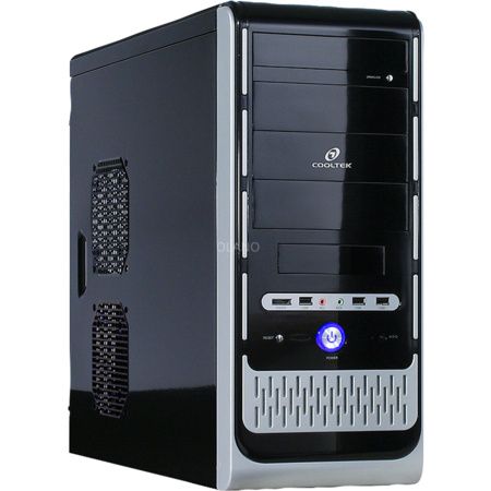 Cooltek K2 Rev. C Gehäuse schwarz Tower PC Computer