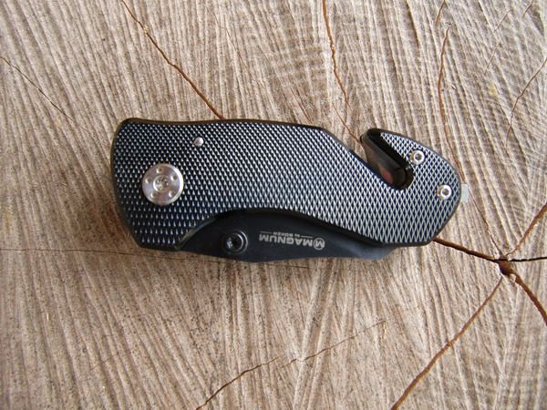 BÖKER Magnum BLACK RESCUE   EINHAND RETTUNGSMESSER   RESCUE KNIFE