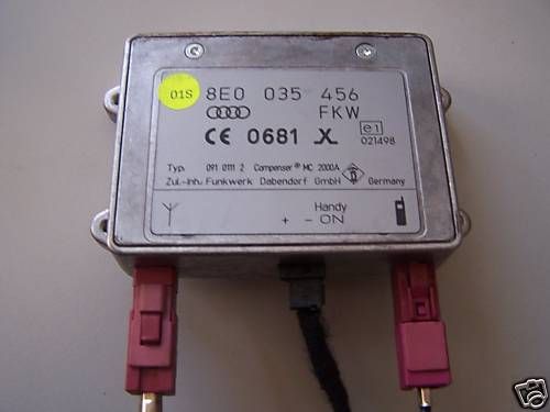 Audi A3 A4 A6 8K Compenser Telefon 8E0 035 456