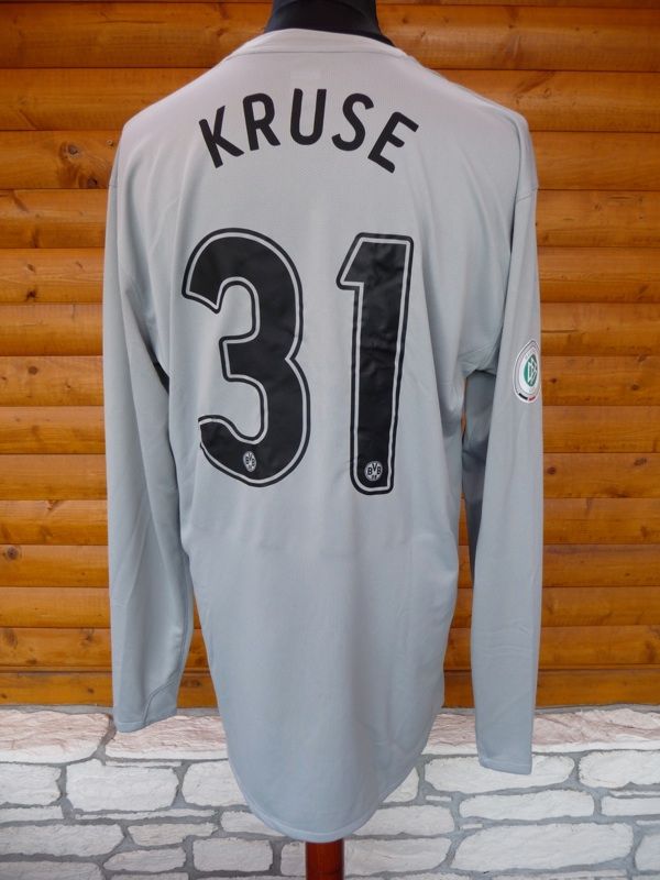 Lukas Kruse BVB Regionalliga matchworn Torwart Trikot Nike Borussia