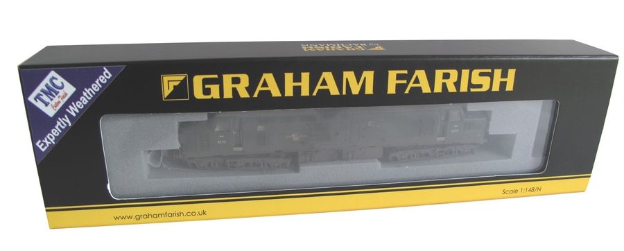 TMC 371 451AGraham Farish Class 37 D6712 BR Green Weathered