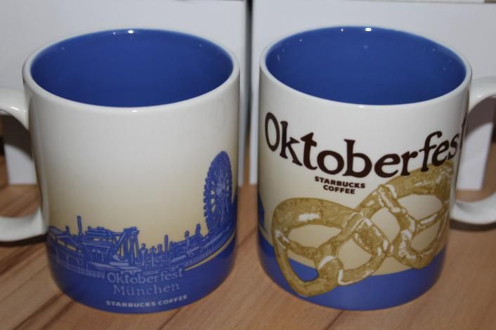 Starbucks OKTOBERFEST München Munich City Mug Tasse   16oz   Neu