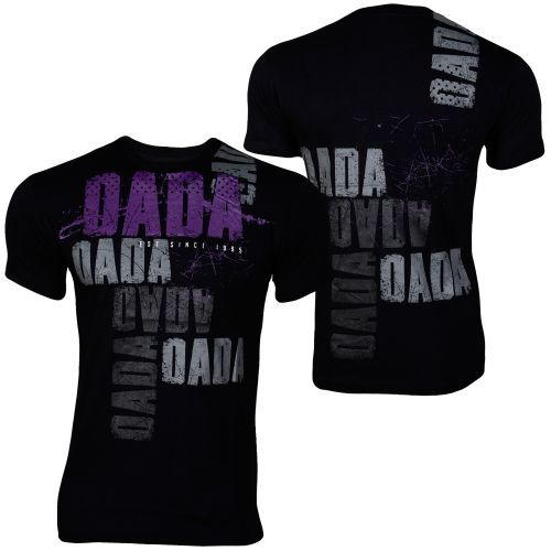 Dada Supreme Grunge Tee T Shirt Schwarz Lila(64306)