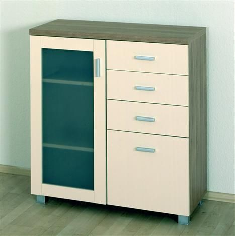 Kommode Schrank Luna in 4 Farben