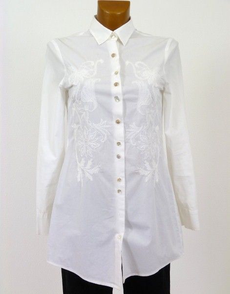 BOTTEGA BLUSE weiß Gr. 36   LUXUS PUR /TJ480