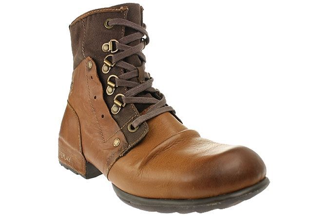 Replay AKART   Herren Schuhe Sneaker Stiefel Stiefelette Boots   Tan