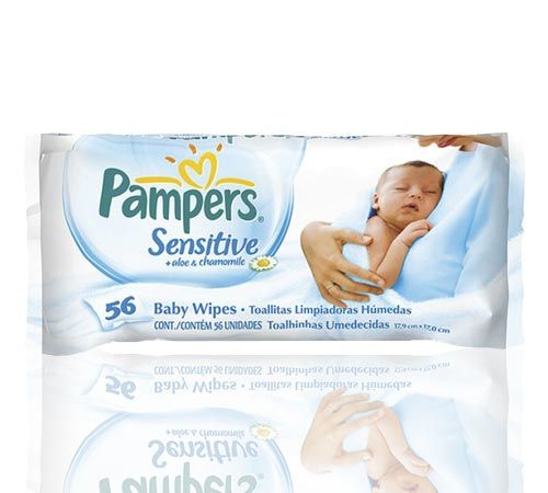 Baby Wipes + aloe & chamomile / 504 Feuchttücher mit Aloe und