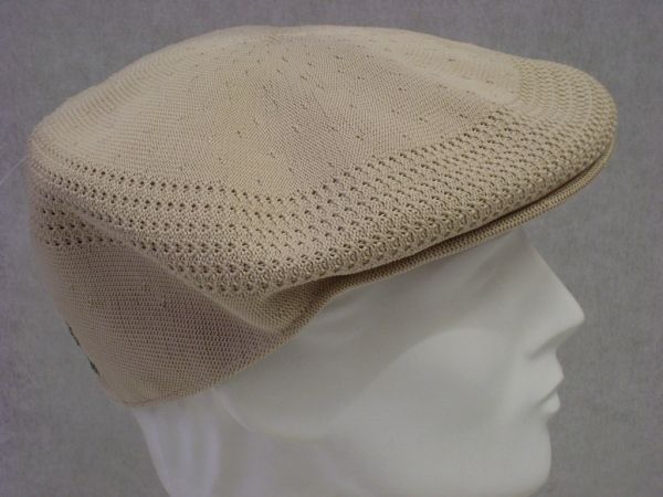 Kangol Ventair beige Tropic Mütze 504 Pepe Kappe Sommer