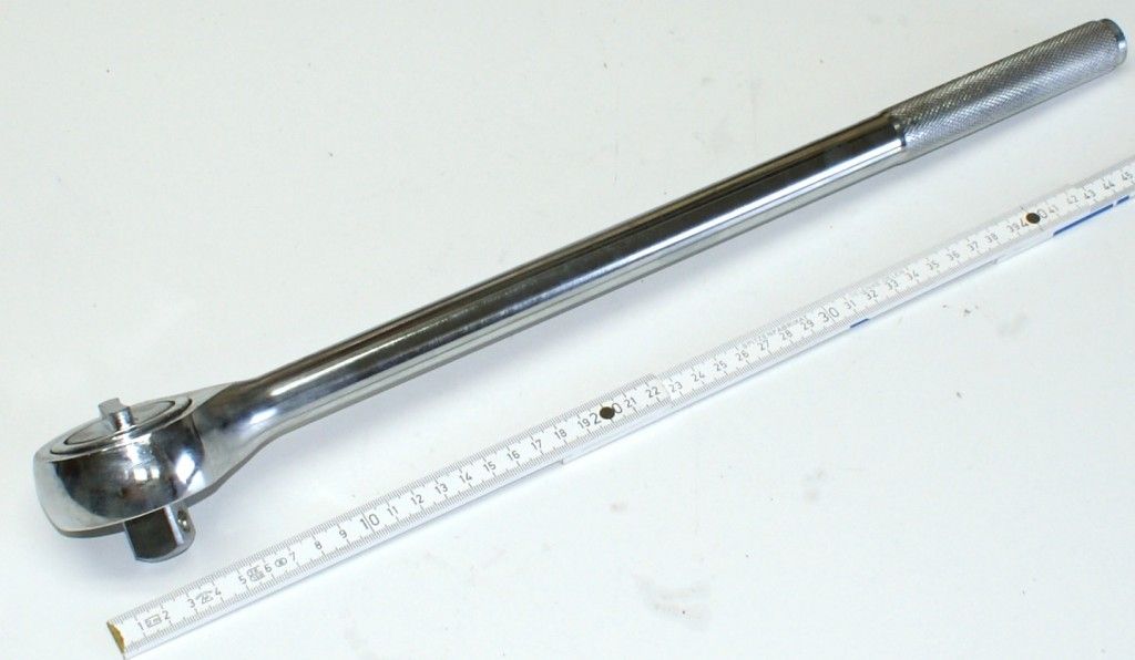 19 mm Antrieb Ratsche Umschaltknarre 49 cm 490 mm Wkz. Stahl