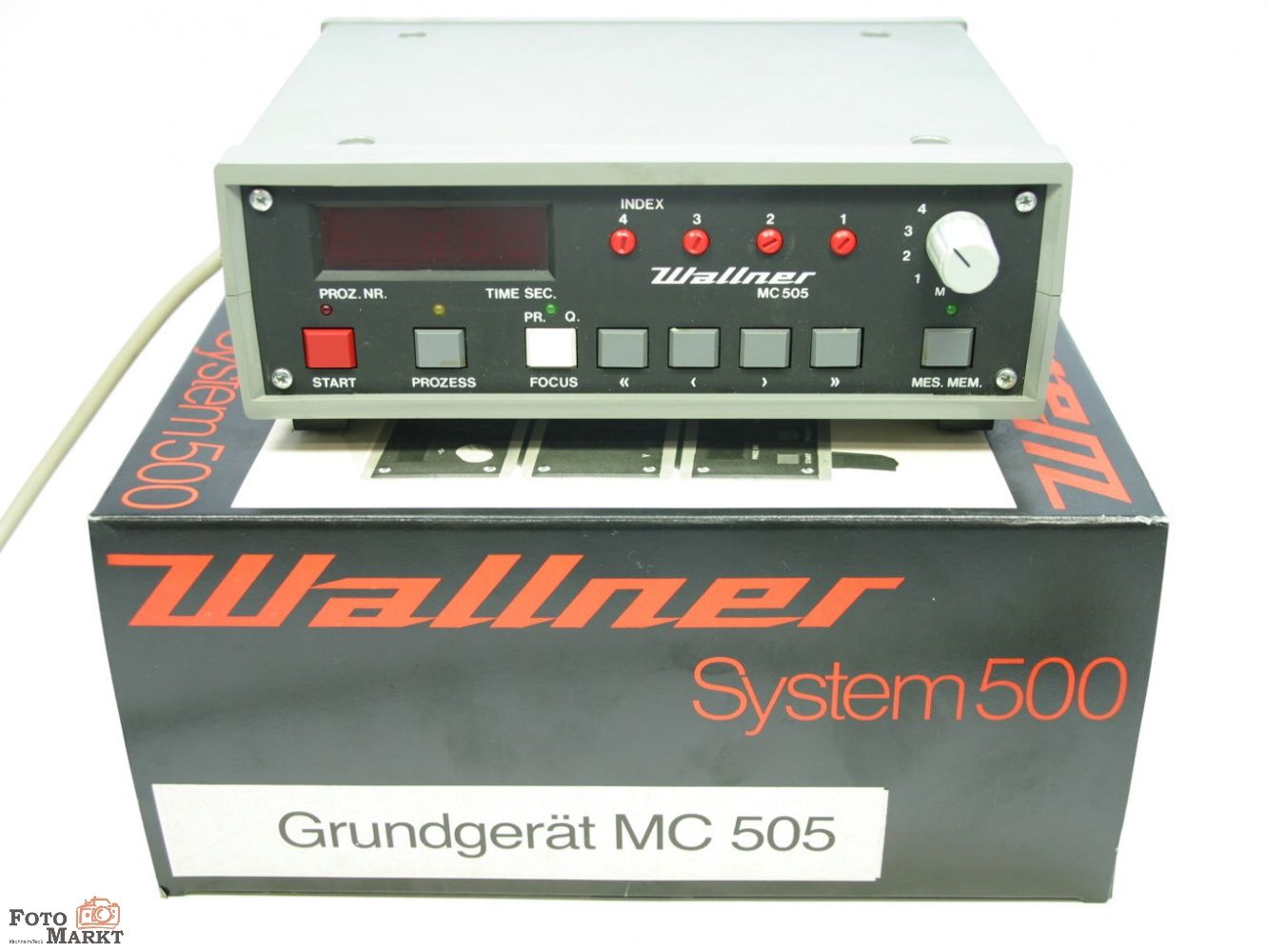 Wallner Turm MC 505 Grundgerät, CA 561 Analyser, LD 517