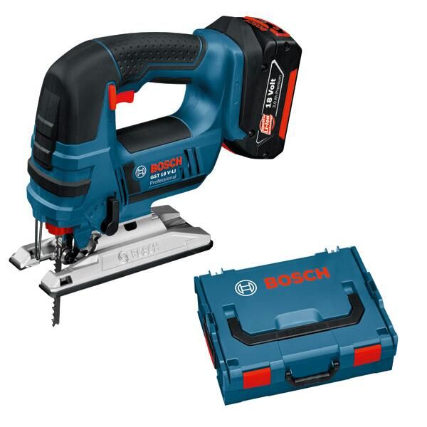 Bosch GST 18 V LI 2 x Akku + L Boxx   Akku Stichsäge