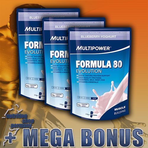 Multipower Formula 80, 3 x 510 g