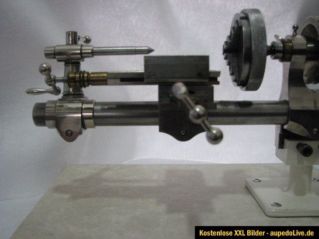 UHRMACHERDREHBANK/UHRMACHERDREHMASCHINE/WATCHMAKER LATHE MIT VIEL VIEL