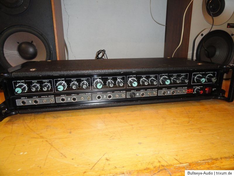 HH Electronic (cambridge) MA 100 H/H 5 Channel Mixer Amplifier