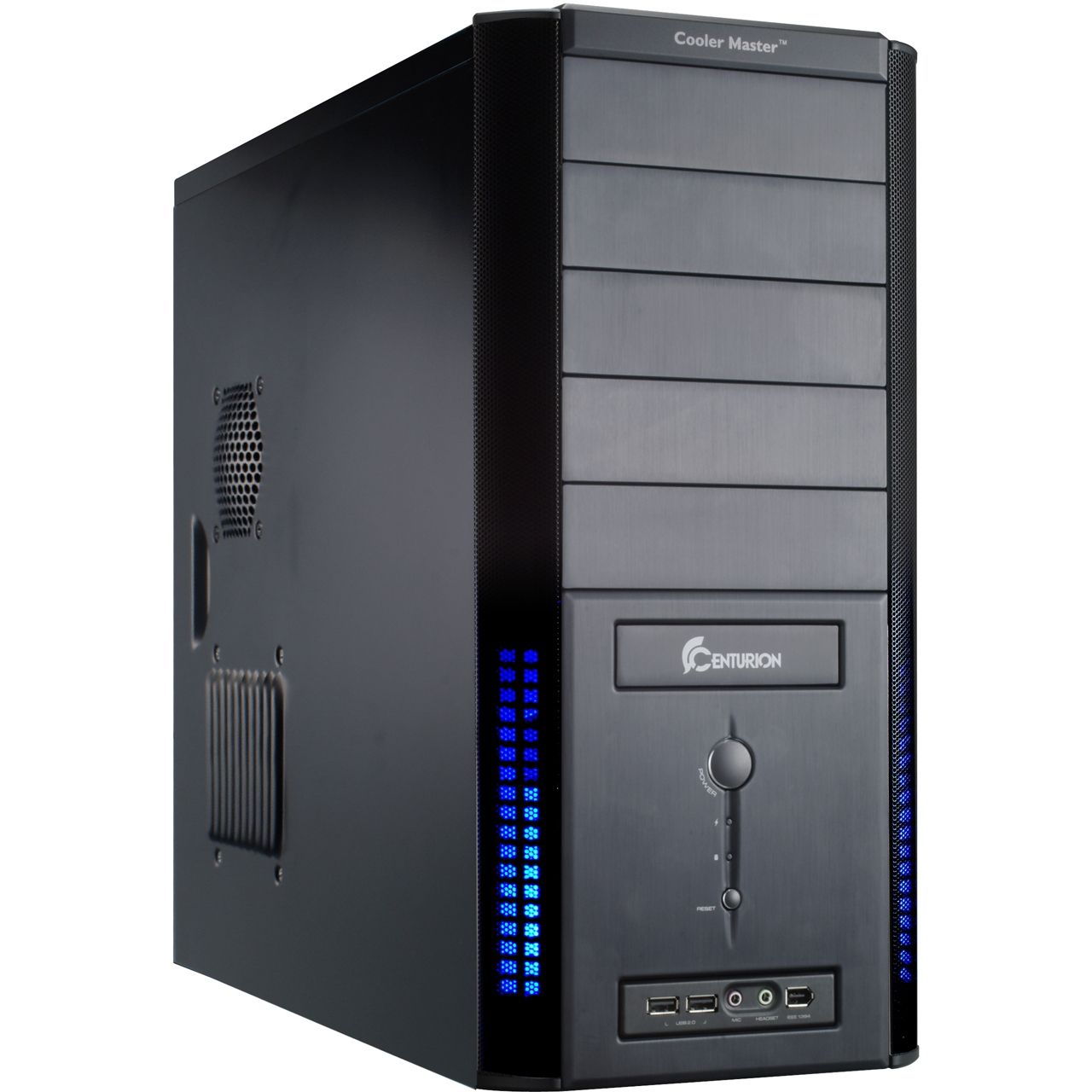 CoolerMaster Centurion 534 Lite Midi Tower ohne Netzteil schwarz