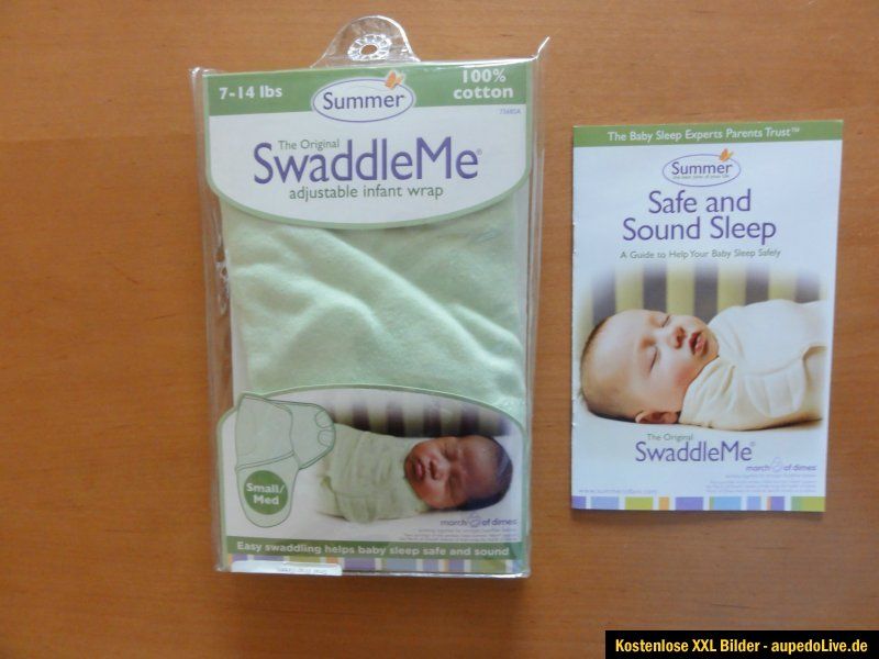 SwaddleMe Pucksack Gr.S   ideal für Schreibabys Babyschlafsack