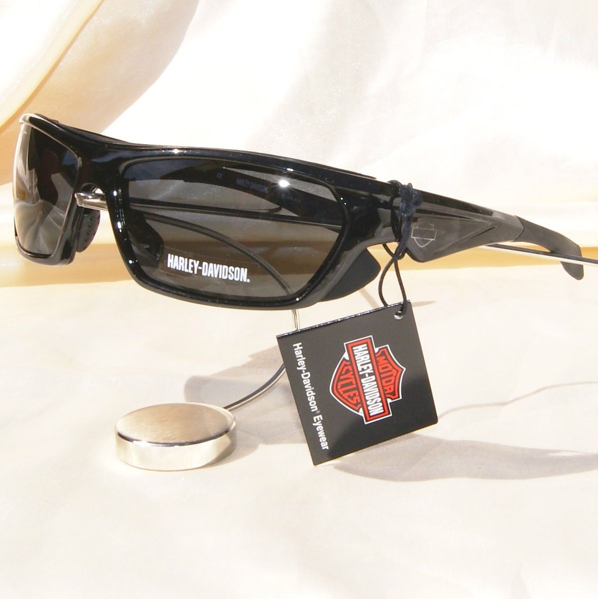 HARLEY DAVIDSON SONNENBRILLE HDS 583 BLK 3 NEU OVP SCHWARZ