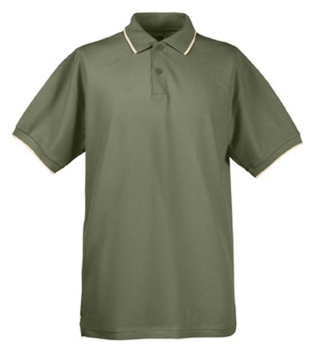 Fruit of the Loom Tipped Polo Polohemd Poloshirt mit Kontraststreifen