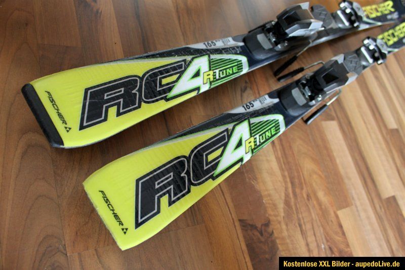 Fischer Race SC RC4 Carver Carving Ski 165cm + Fischer FS10 Bindung