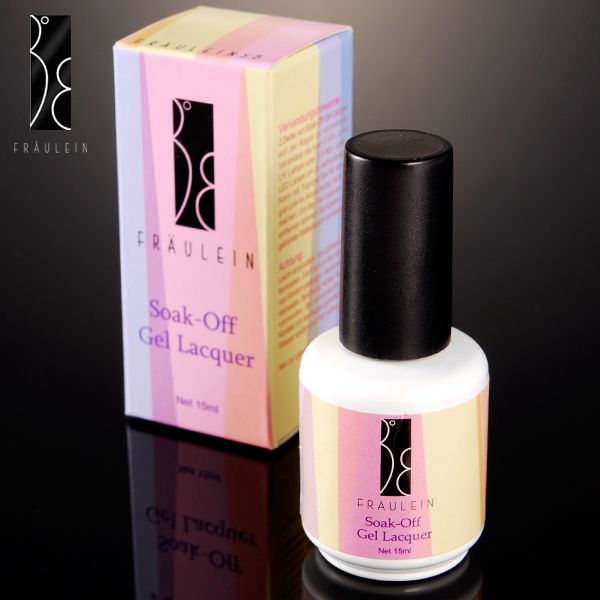 Pink 15ml Soak Off UV Gel Nagellack Gellack Fräulein 3°8® Nail