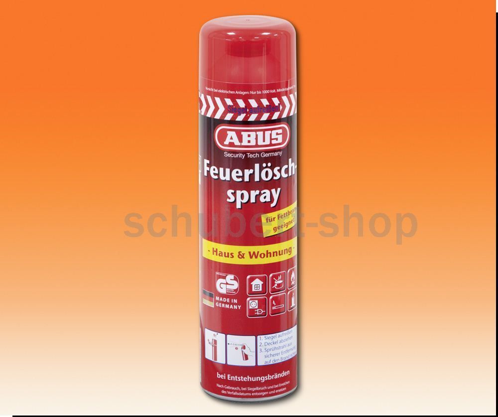 ABUS Feuerlöschspray FLS 580 Home / Feuerlöscherspray FLS580 Home