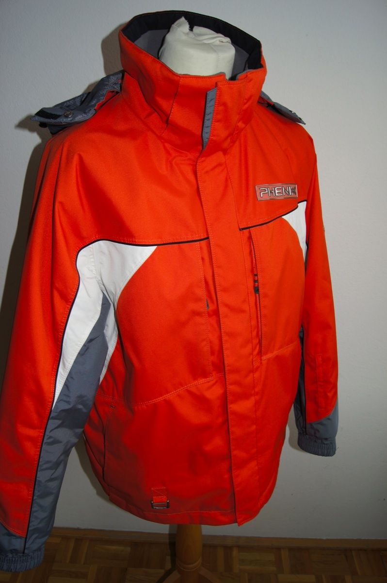 PHENIX Skianzug Herren Gr. 52/54 L/XL orange/grau Skijacke Skihose   1