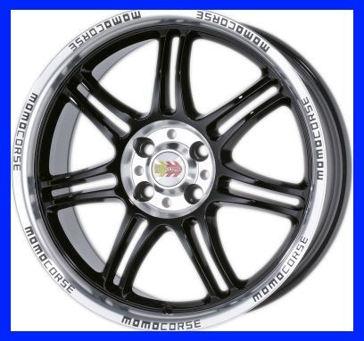 4x FELGEN 17 ZOLL Mercedes C Klasse W203 MOMO Corse 5x112 Alufelgen