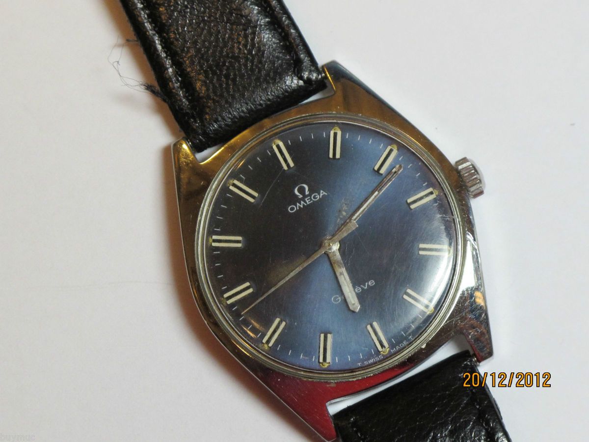 ORIGINAL OMEGA HANDAUFZUG UHR CALIBER 601 IN STAHL 35MM