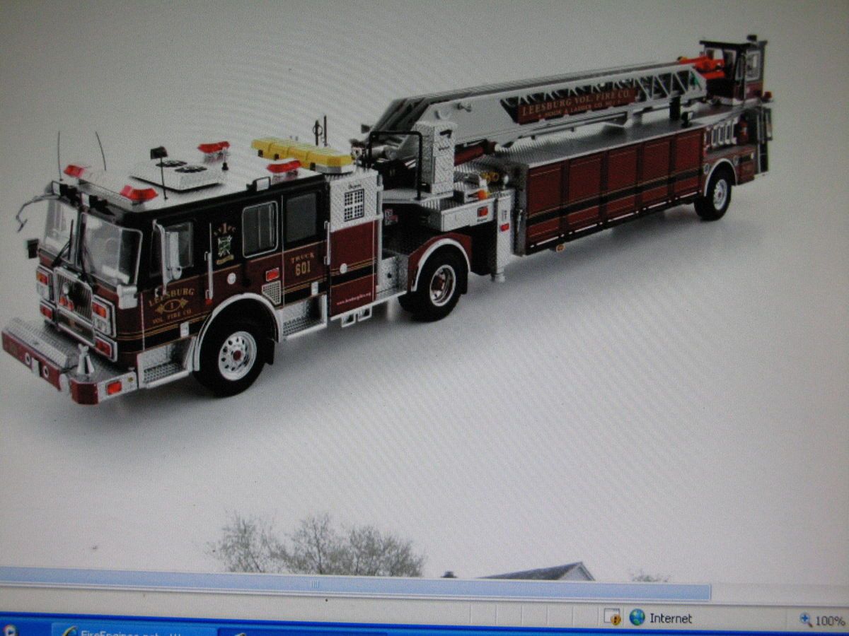 TWH 1/50th #601 Leesburg Seagrave Tiller TWH 094B 01206