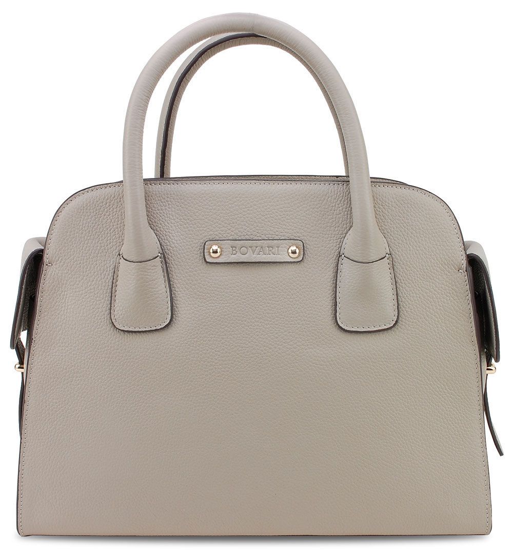 ORIGINAL BOVARI SENSUAL BAG* UVP 599€* HANDTASCHE*ECHT LEDER*TAUPE