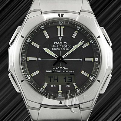 Casio Wave Ceptor Tough SOLAR FUNKUHR,WVA 620DE 1A FUNK