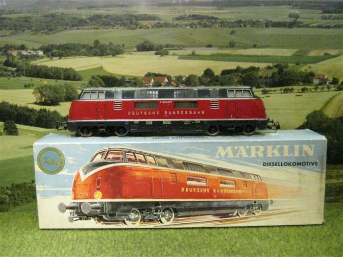 Märklin 3021 Diesellok H0 DB BR V 200 027 / Ovp / E605