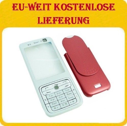 Nokia N73 Cover Gehäuse Oberschale Schale Hülle Housing in Rot