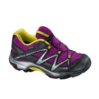 Salomon XT Wings WP Kids Kinderschuhe Mädchen Schuhe purple Gr. 38