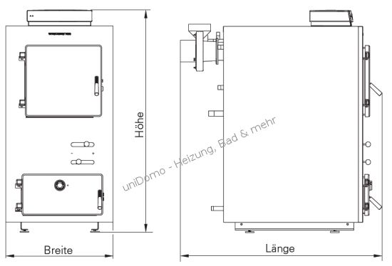 laenge 1277 mm breite 618 mm hoehe 1220 mm technische daten vitoligno