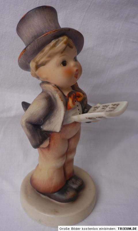 orig. Hummelfigur Goebel HUM 131   Kammersänger   Street Singer