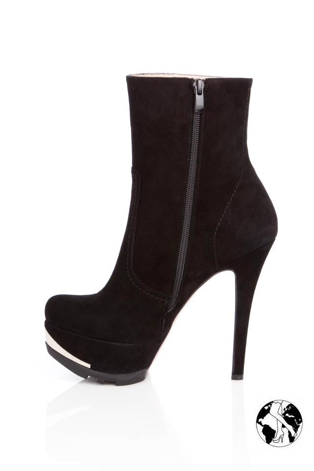 Gr.38 STOP ANSEHEN 100 € Rabatt Fersengold Plateau High Heels Leder