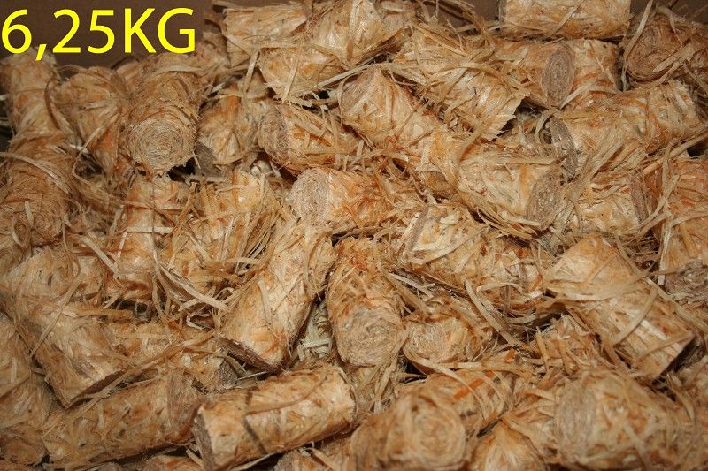 Holzwolle Anzünder 6,25KG (4,96EUR/KG) Ofenanzünder Kaminanzünder