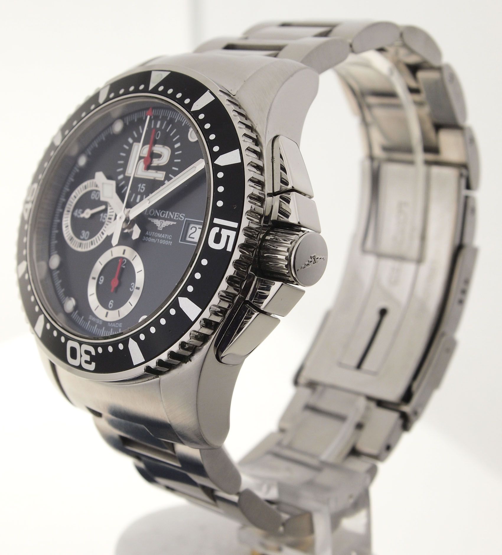 SPORT COLLECTION HYDRO CONQUEST REF. L3.644.4 CHRONOGRAPH   ZERTIFIKAT