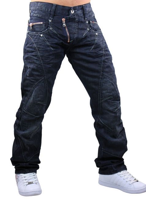 CIPO & BAXX Jeans C 645 MEGA CLUB Hose dark W32 L34