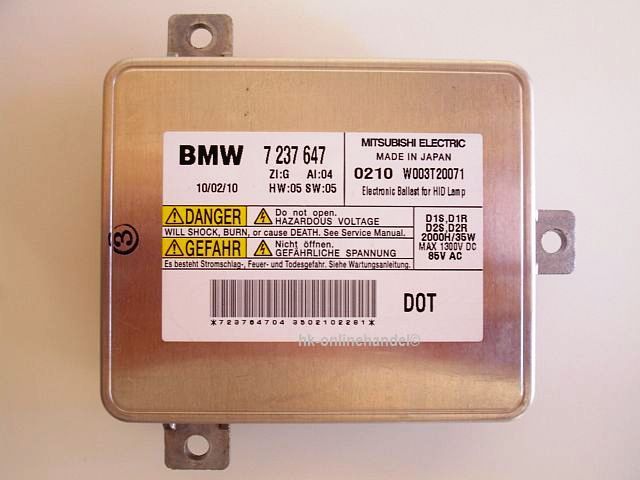 Xenon Steuergerät BMW 7 237 647 / 7237647 NEU / NEW