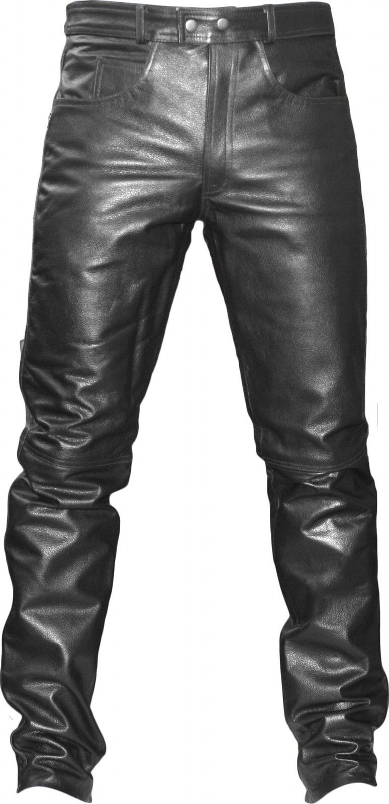 Bikerjeans biker Lederhose lederjeans Motorrad Jeans Büffelleder echt