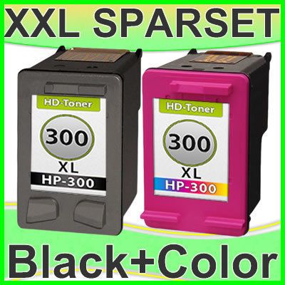 2x HP 300 XL REFILL DRUCKER PATRONE PHOTOSMART C4670 C4680 C4685 C4780