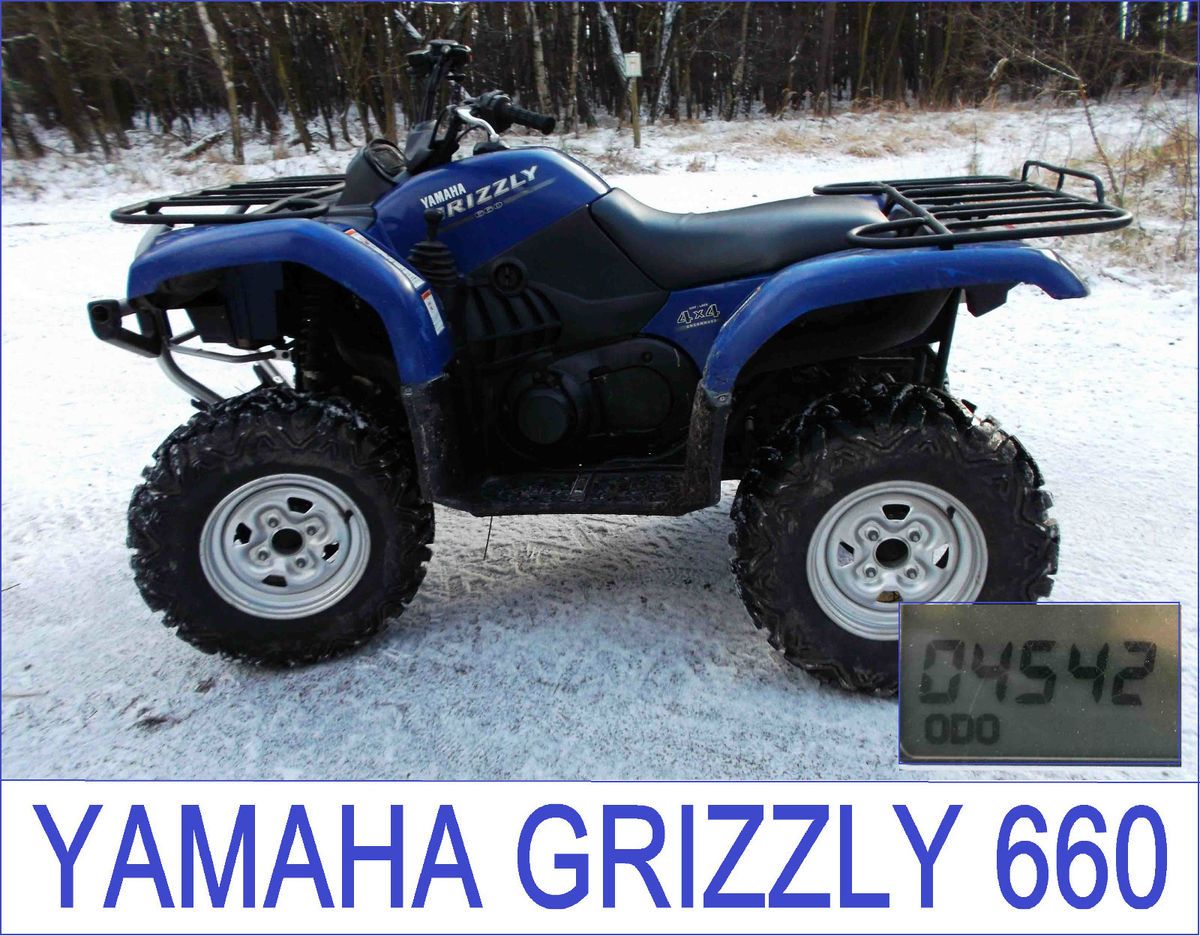 YAMAHA GRIZZLY 660 4x4 QUAD ATV 4X4 Allrad YFM 660 Special Edition