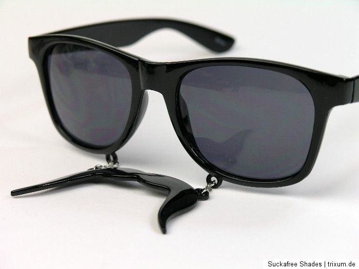 Hipster Sunglasses Mexican Mustache Party Sonnenbrille Wayfarer