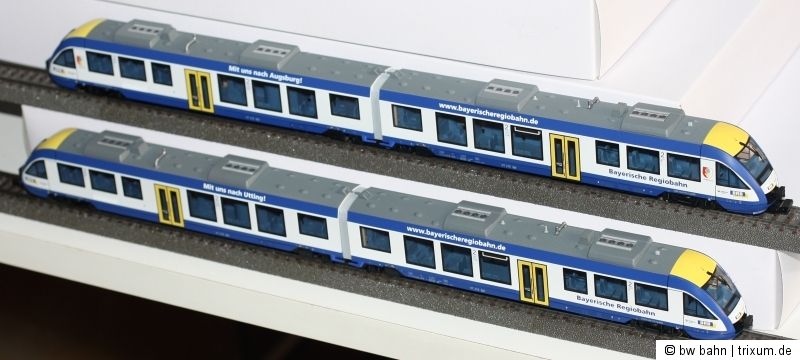 H0 37733 Dieseltriebwagen BR 648.2 LINT in Doppeltraktion