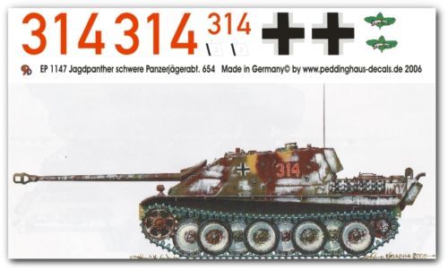 Peddinghaus 3022 1/16 Abschußringe für Panzer 